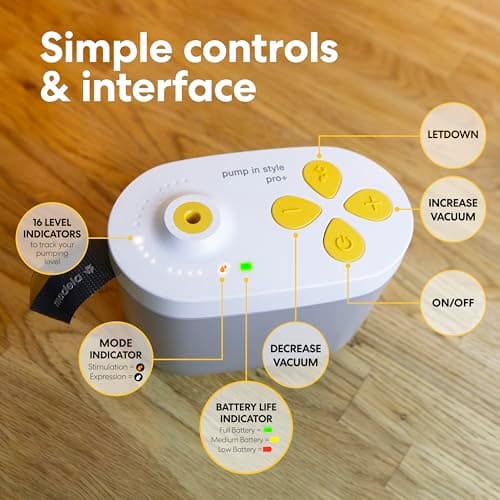 Medela Pump in Style Pro+ Hands-Free Electric Breast Pump, Hospital Grade — view 6