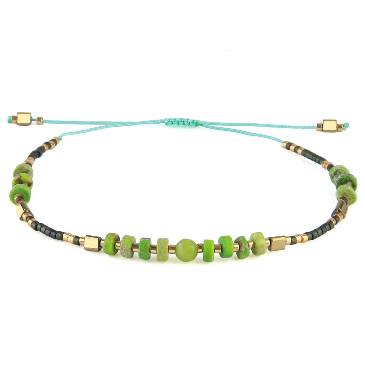 KELITCH Pulseras Amistad con Cuentas Concha Cristal Color Bohemio Pulsera Hecha A Mano Brazaletes Joyería para Mujer — view 45
