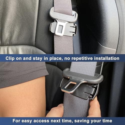 Positioner Clip, Shoulder Belt Adjuster for Neck & Shoulder Comfort, Stopper Clamps Positioner, 2 Pcs — view 3