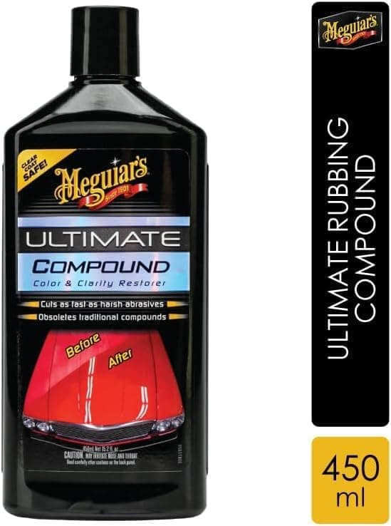 Meguiar's Ultimate Compound Colour & Clarity Restorer 450ml for Hand or Machine Polisher Application - G17216EU (Packaging may vary) — view 8
