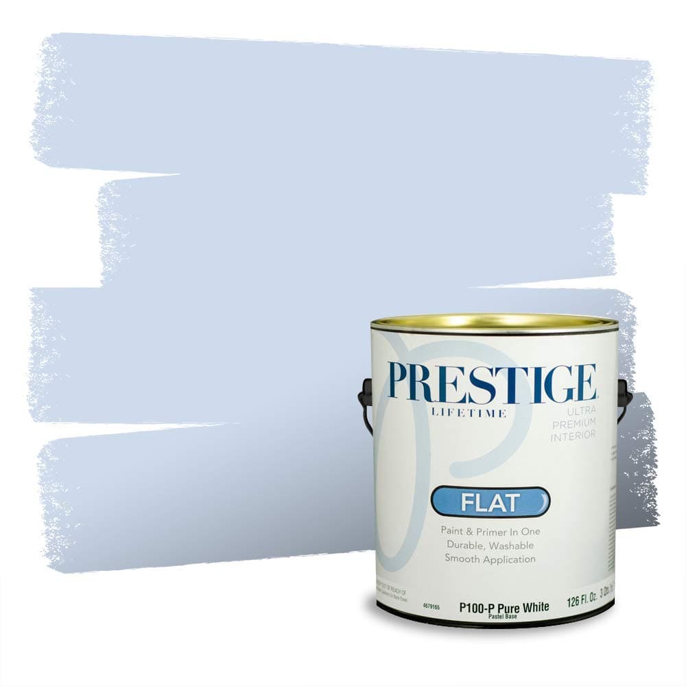 PRESTIGE Paints Interior Paint and Primer In One, 1-Gallon, Semi-Gloss, Comparable Match of Valspar* Dewdrop* — view 1615