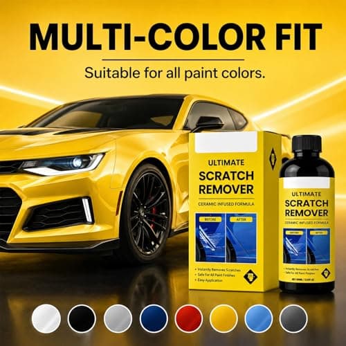 2Pcs Scratch Remover, 3.53 Fl Oz Plastic Polish Scratchs Removers, Professional Grade Car Scratch Repair Remover, All Paint Colors Polishing Kit, Quick Repair Scratches and Restore Shine — view 5