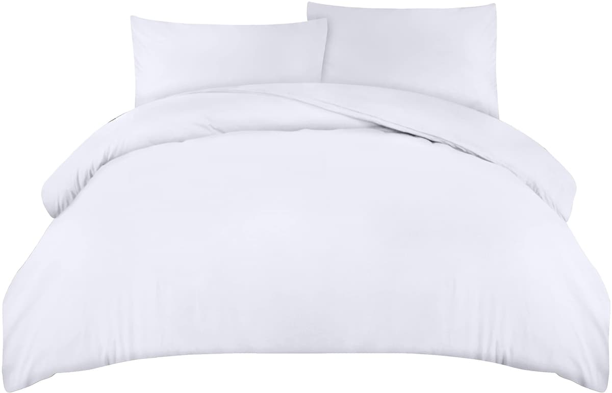 Utopia Bedding Funda Nordica Cama 180 - Microfibra Juego de Funda Nordica 240x260 cm y 2 Fundas de Almohada 65x65 cm (Blanco) — view 47