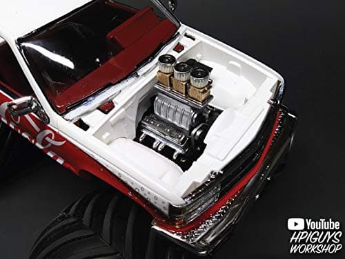 Skill 2 Model Kit Chevrolet Silverado Monster Truck Coca-Cola 1/25 Scale Model by AMT — view 8