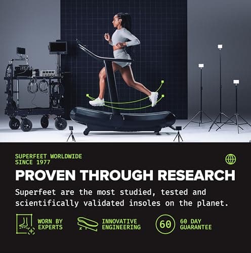 Superfeet All-Purpose Women's High Impact Support Insoles (Berry) for Active Lifestyle with High Arch Support - Size 6.5-8 Women — view 3