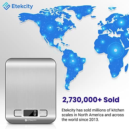 Etekcity Food Kitchen Scale, Digital Grams and Ounces, 11lb — view 8