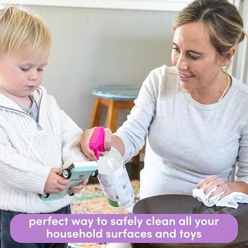 Dapple Baby - All Purpose Cleaning Spray Multi-Purpose Cleaner Baby Safe and Plant Based Household Cleaning Spray Sweet Lavender Scented - 887ml 30 Ounces — view 5