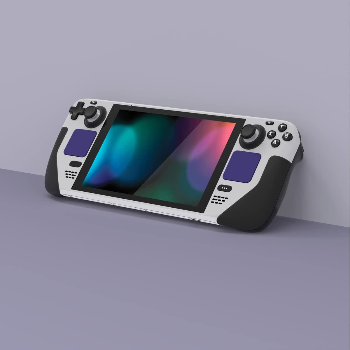 playvital Full Set Protective Skin Decal for Steam Deck LCD, Custom Stickers Vinyl Cover for Steam Deck OLED - Classics SNES Style — view 2