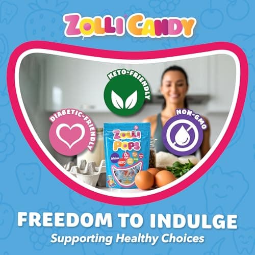 Zollipops Clean Teeth Lollipops, 5.2 Ounce, 3 Count - Anti-Cavity, Sugar-Free Candy for a Healthy Smile - Ideal for Kids and Adults — view 5