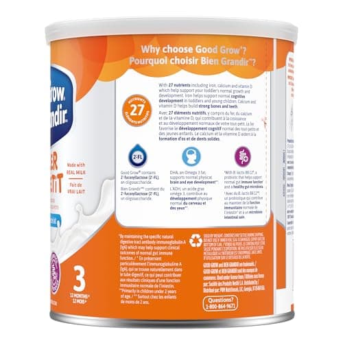 GOOD START Stage 3 Nutritional Toddler Drink, 12+ months, Milk Flavour, 850 g, Packaging May Vary — view 5