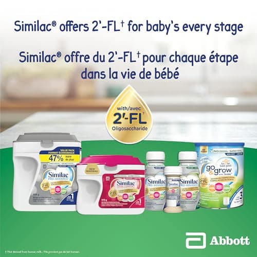 Similac Go & Grow Step 3 Toddler Drink with 2'-FL. Immune Support Innovation: 2'-FL, Powder, 12-36 Months, Milk Flavour, 850 grams — view 4