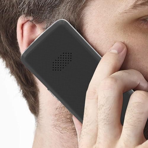 Easyfone T200 4G Unlocked Feature Cell Phone, Easy-to-Use Clear Sound Basic Dumb Mobile Phone with FM Radio, Flashlight, Bluetooth, Expandable Memory, Mini-Games, No Internet & No Camera (Black) — view 2