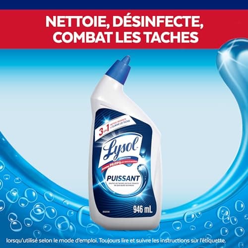 Lysol Power Toilet Bowl Cleaner, Disinfectant Gel, 4 × 946 mL — view 5