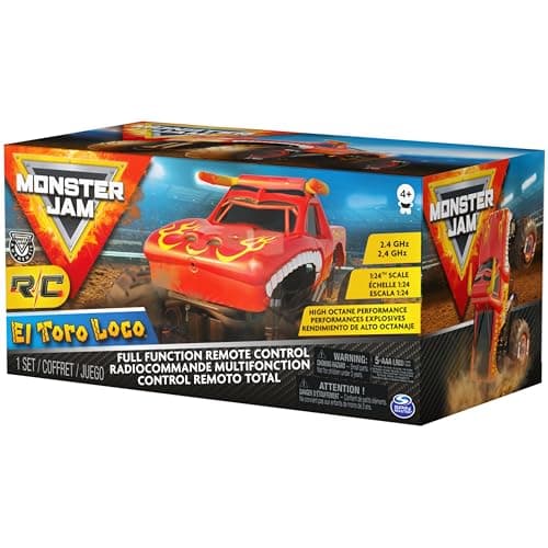 Monster Jam, Official El Toro Loco Remote Control Monster Truck for Boys and Girls, 1:24 Scale, 2.4 GHz, Kids Toys for Ages 4 and Up — view 5