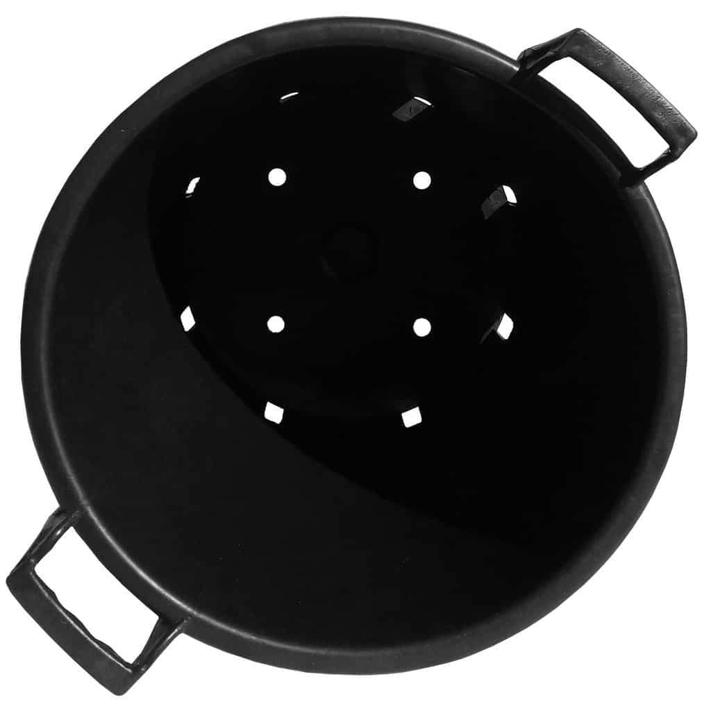 Elixir Gardens Large Strong Outdoor Plastic Plant Pot/Tree & Shrub Pots with Handles | 30, 35, 50, 75, 80, 95, 110 & 130 L Plastic Planter Pots in 1-10 Quantities | 35 Litre x 5 — view 3