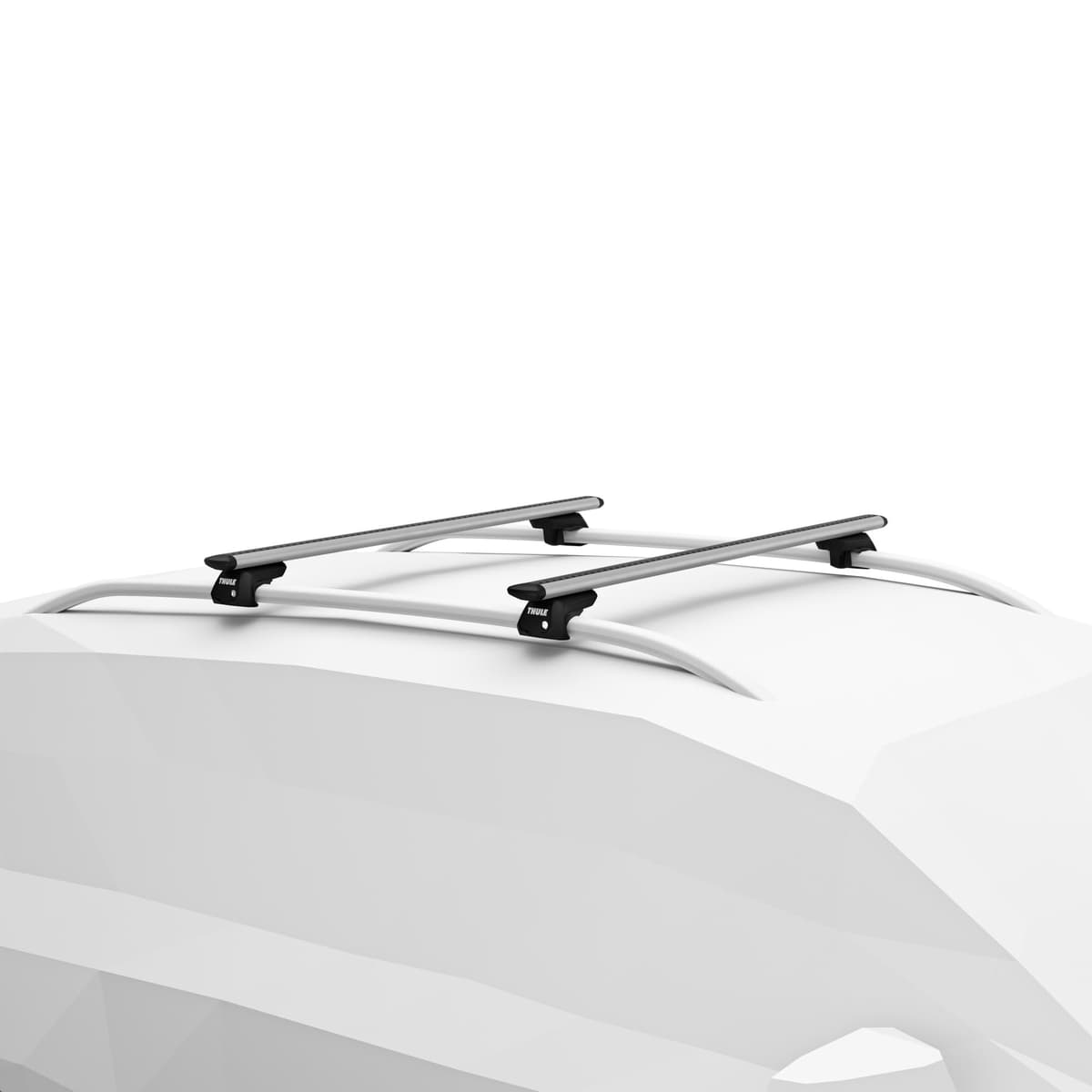 Thule 711400 Roof Racks, Silver, Set of 2 — view 2