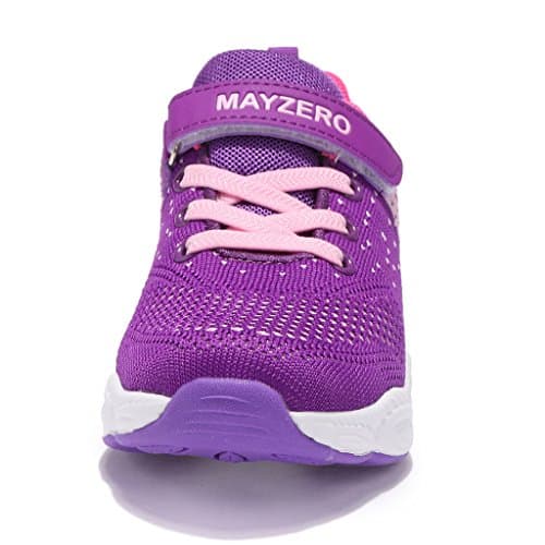MAYZERO Kids Tennis Shoes Breathable Running Shoes Lightweight Athletic Shoes Walking Shoes Fashion Sneakers for Boys and Girls — view 5