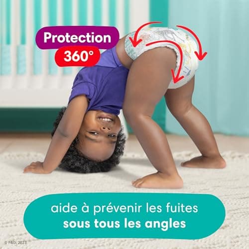 Pampers Diapers - Cruisers 360 degrees - Size 6, up to 100% Leakproof Fit, Designed for Active Babies, Pull On Diaper, EZ Off Tabs Designed for Easy Changes, 1 Pack (Count of 104) — view 5