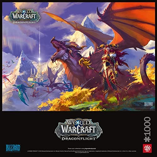 Cenega- of, Warcraft Puzzles, Color Wow Classic: onyxia, 1000 pcs (5908305242949) — view 2