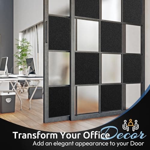 rabbitgoo Blackout Window Film for Privacy, Static Cling Sun Light Blocking Black Out Cover Room Darkening Window Tinting Film, for Day Sleeping Baby Nursery, 30x200cm, 11.8"x78.7", Matte Black — view 7