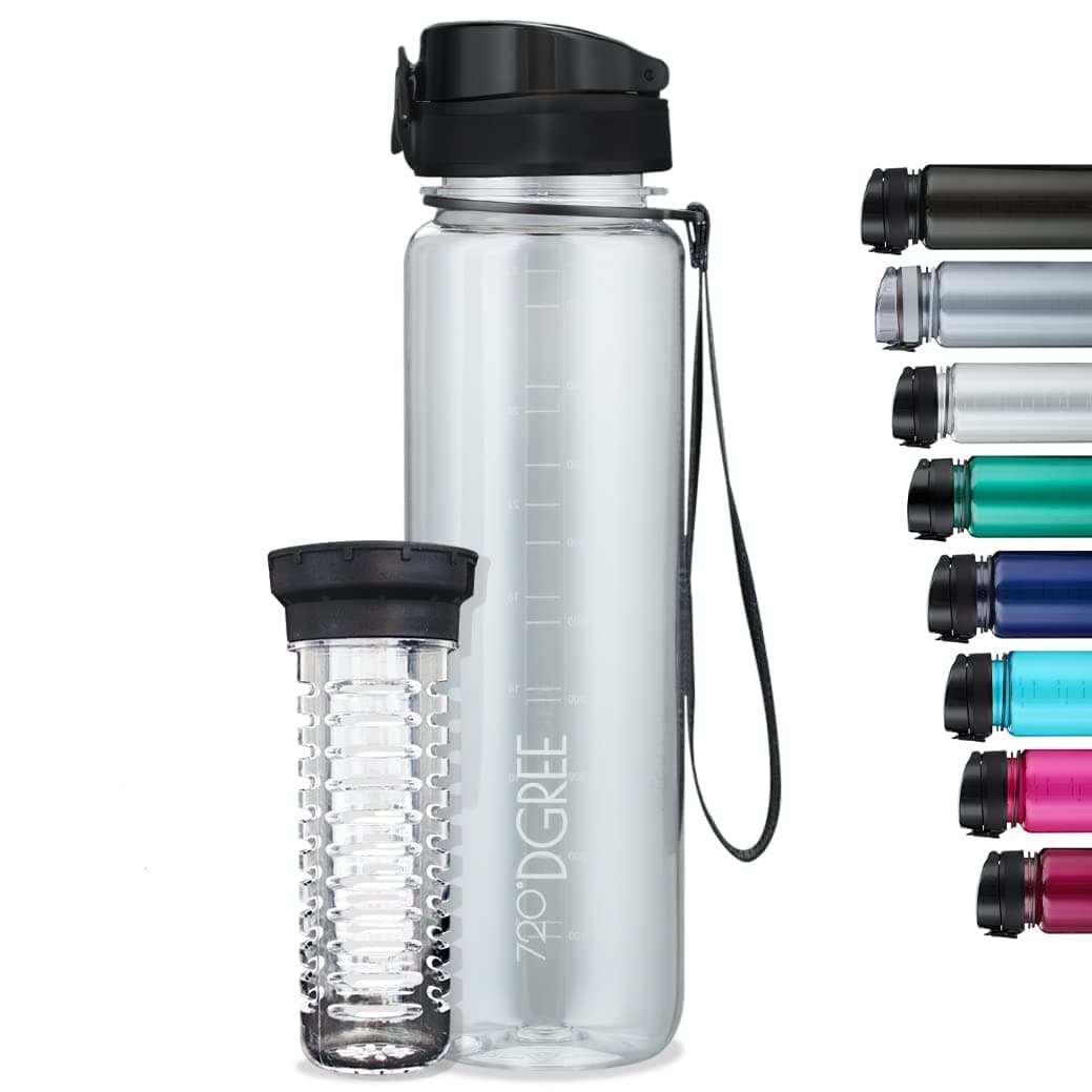720°DGREE Botella de agua uberBottle – 1,5 litros, 1500ml | Novedosa botella deportiva | Sin BPA | Ideal para niños, fitness, deportes, fútbol, guardería, escuela, pequeños, antigoteo — view 132
