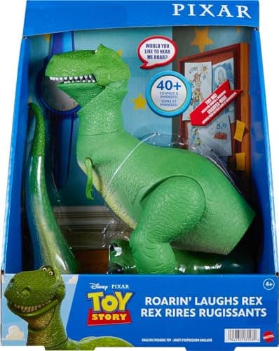 Mattel Disney and Pixar Toy Story Roarin’ Laughs Rex — view 5