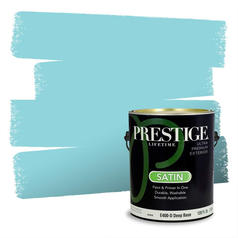 PRESTIGE Paints Interior Paint and Primer In One, 1-Gallon, Semi-Gloss, Comparable Match of Valspar* Dewdrop* — view 907