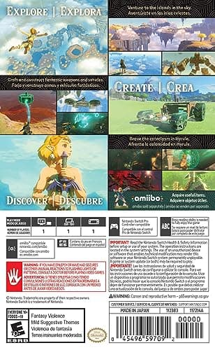 The Legend of Zelda: Tears of the Kingdom - Nintendo Switch (US Version)