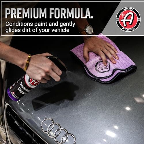 Adam's Polishes Waterless Wash (Gallon) - Cleaning Car Wash Spray for Detailing | Safe Ultra Slick Lubricating Formula for Auto, Boat, Motorcycle, RV | No Garden Hose, Wash Soap, or Foam Cannon — view 4