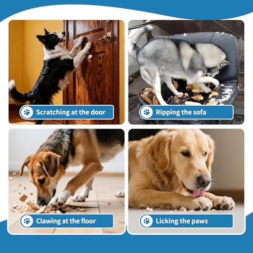 COOHAMS Non-Slip Dog Socks&Owner Sock Set Extra Grip — view 5