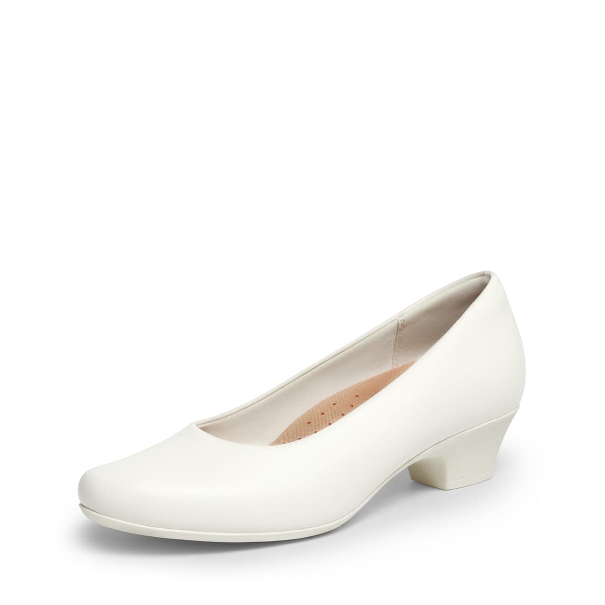 DREAM PAIRS Women's Chunky Closed Toe Dress Low Block Heels Comfortable Slip On Work Pumps Wedding Casual Shoes — view 12