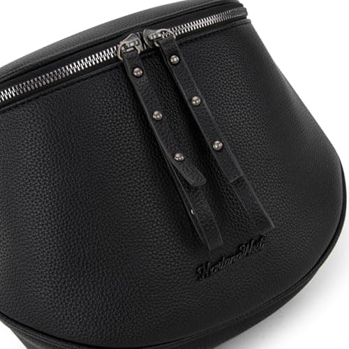 Montana West Crossbody Bags Bum Bag for Women Girls Large Sling Bag with Adjustable Strap and Coin Purse MWC-285BK — view 4