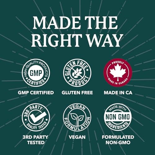 Probiotics for Men | Gut Health & Prostate Support | 50 Billion CFU with 15 Probiotic Strains | With Lycopene for Prostate Support | Men’s Gut Health Supplements | Non-GMO | Made in Canada | 60 Ct — view 4
