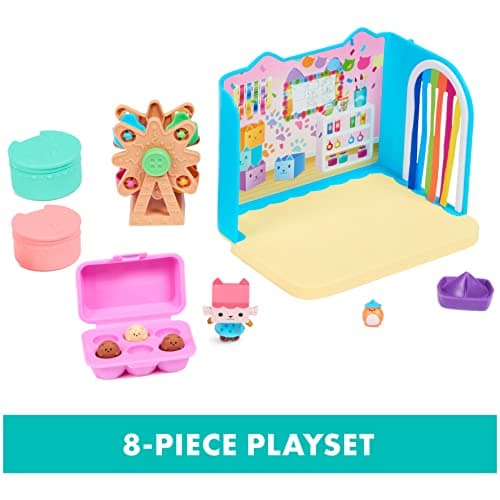 Gabby's Dollhouse, Baby Box Cat Craft-A-Riffic Room with Exclusive Figure, Accessories, Furniture and Dollhouse Delivery, Kids Toys for Ages 3 and up — view 2