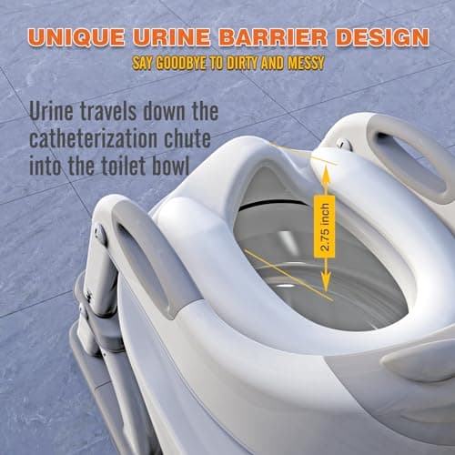 SKYROKU Potty Training Toilet, 2-in-1 Anti-Slip Seat with Step Stool — view 4