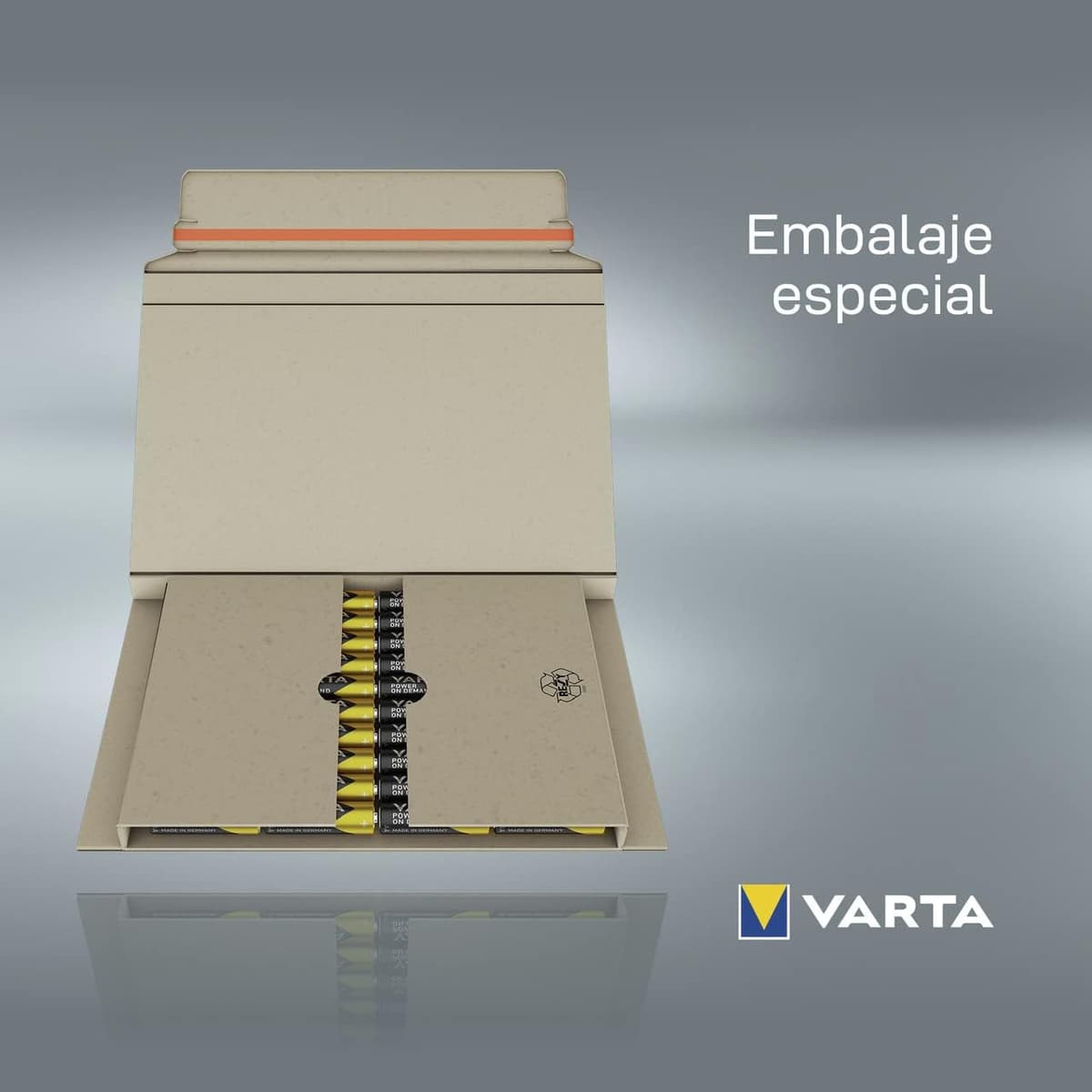 VARTA Pilas AA, paquete de 30, Power on Demand, alcalinas, 1,5V, inteligentes, flexibles, para accesorios de ordenador, dispositivos Smart Home, linternas, Made in Germany Paquete de 30 AA — view 4