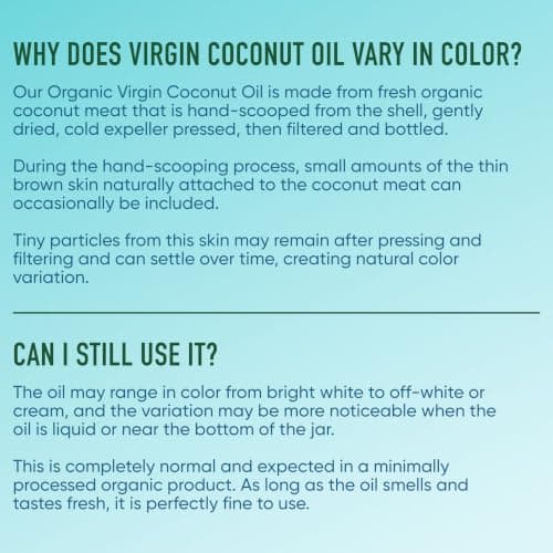 Nutiva Organic Coconut Oil, 444 ml - USDA Organic Cold Pressed Unrefined Extra Virgin Coconut for Cooking, Skin, Hair, Massage, and Oil Pulling. Contains Natural MCT — view 3