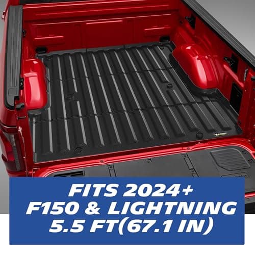 MICHELIN Truck Bed Mat for 2024 2025 2026 Ford F-150/F150 Lightning - 5.5 FT / 67.1" Short Bed (Not Fit for Drop in Bedliner), All-Weather Truck Bed Liner, Custom Fit, Durable TPE Bedliner, Non-Slip — view 7