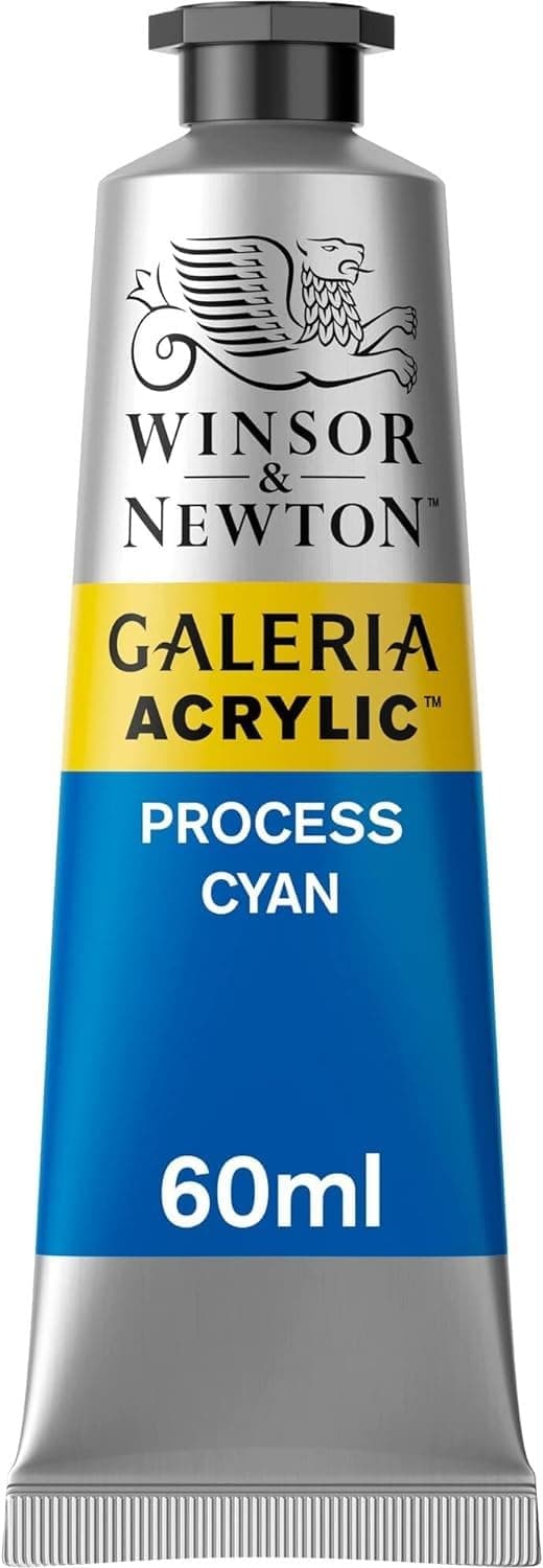 Winsor & Newton Galería - Pintura Acrílica , 500 ml, Verde (Deep Turquoise) — view 35