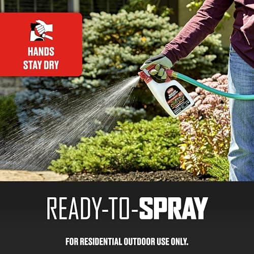 Ortho BugClear Insect Killer for Lawns & Landscapes Ready to Spray - Hose-End Applicator, Outdoor Bug Spray, Kills Mosquitoes, Ants, Spiders, and More, 32 fl. oz. — view 5
