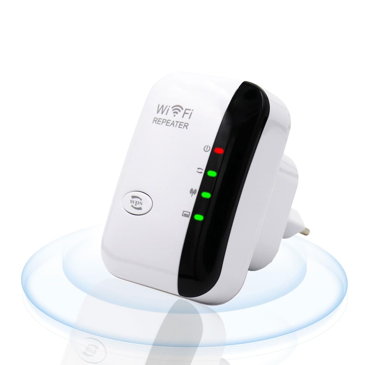 2026 Latest WiFi Extender-Booster-Repeater – 4200 Sq.ft, 45+ Devices, Gigabit Ethernet Port, One-Click Setup, Home Signal Amplifier, UK Plug