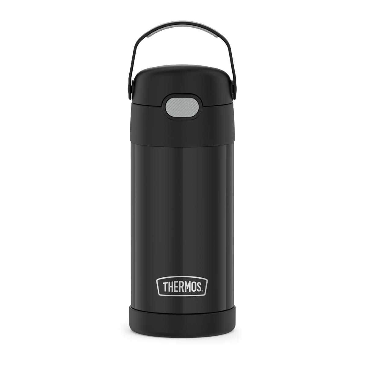 THERMOS FUNTAINER Water Bottle with Straw - 12 Ounce - Kids Stainless Steel Vacuum Insulated Water Bottle with Lid, Animal Presents — view 3