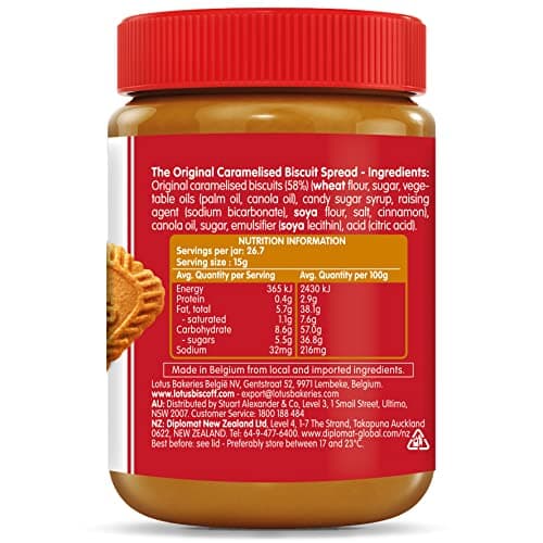 Lotus - Original Caramelised Biscuit Spread Smooth - 400g — view 4