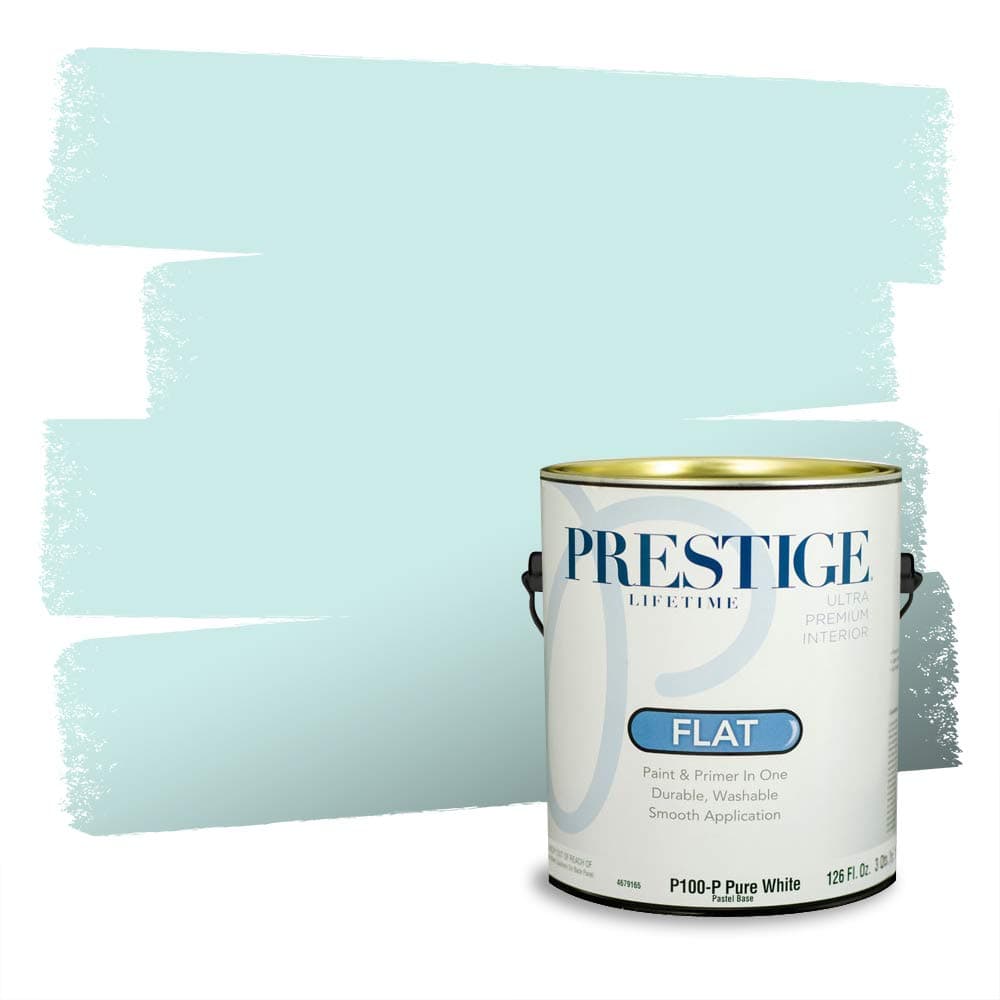PRESTIGE Paints Interior Paint and Primer In One, 1-Gallon, Semi-Gloss, Comparable Match of Valspar* Dewdrop* — view 1148