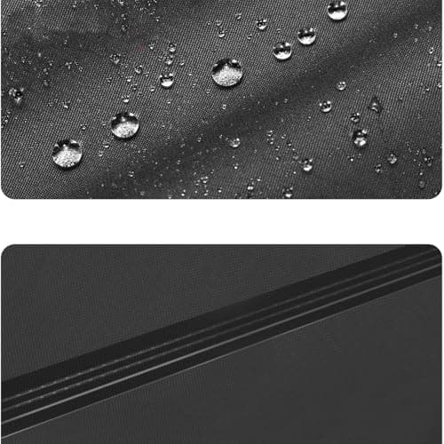 32 Inch BBQ Grill Cover,Heavy Duty Waterproof Barbecue Cover Heavy Duty Oxford Waterproof Grill Cover,Dustproof and Windproof Barbecue Cover for Outdoor Barbecue,Suitable for Most Brands — view 2