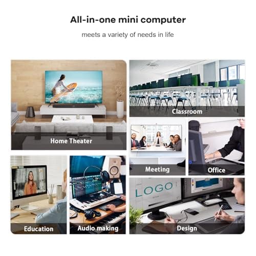 Beelink SER5 Mini PC,AMD Ryzen 5 5500U(6C/12T,up to 4.0 GHz),Mini Computer 16GB DDR4 RAM 480GB M.2 2280 SSD Graphics 7core 1800MHz,Support 4K Triple Display/HDMI+DP+Type-C/Wifi6/BT5.4 — view 8