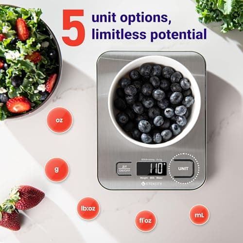 Etekcity Food Kitchen Scale, Digital Grams and Ounces, 11lb — view 2
