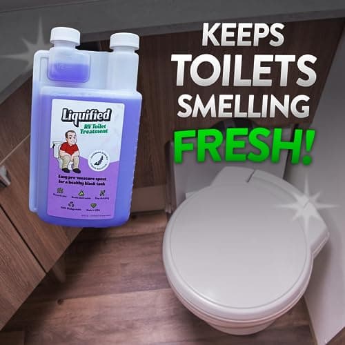 Liquified RV Toilet Treatment - Black Holding Tank Digester - Odor Eliminator - Lavender Scent - Matts RV Reviews (Lavender, 473ml) — view 3
