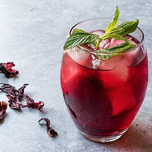 8oz Dried Whole Hibiscus Flowers and Petals, Flor de Jamaica — view 3