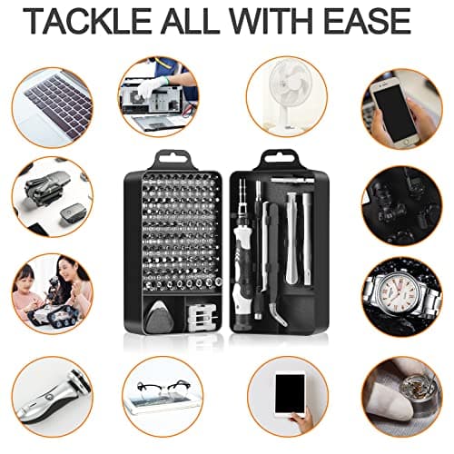 115 in 1 Precision Screwdriver Set, Premium Small Screwdriver Set — view 4